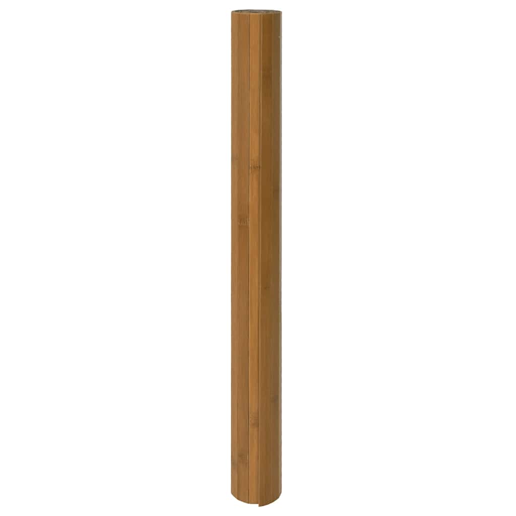 Tepih pravokutni smeđi 70 x 300 cm od bambusa
