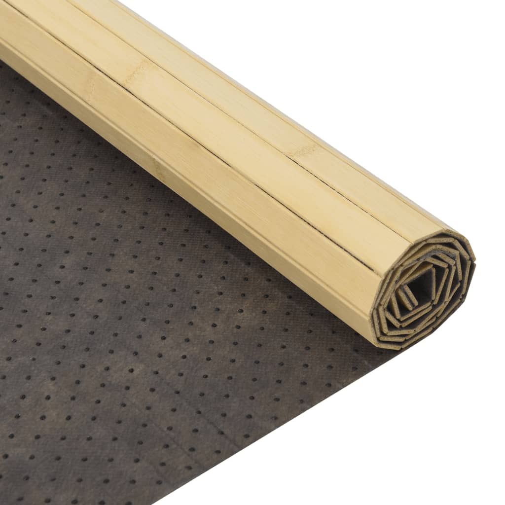 Tepih pravokutni svijetli prirodni 70 x 400 cm od bambusa