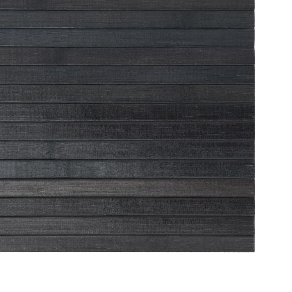 Tepih pravokutni sivi 70 x 500 cm od bambusa