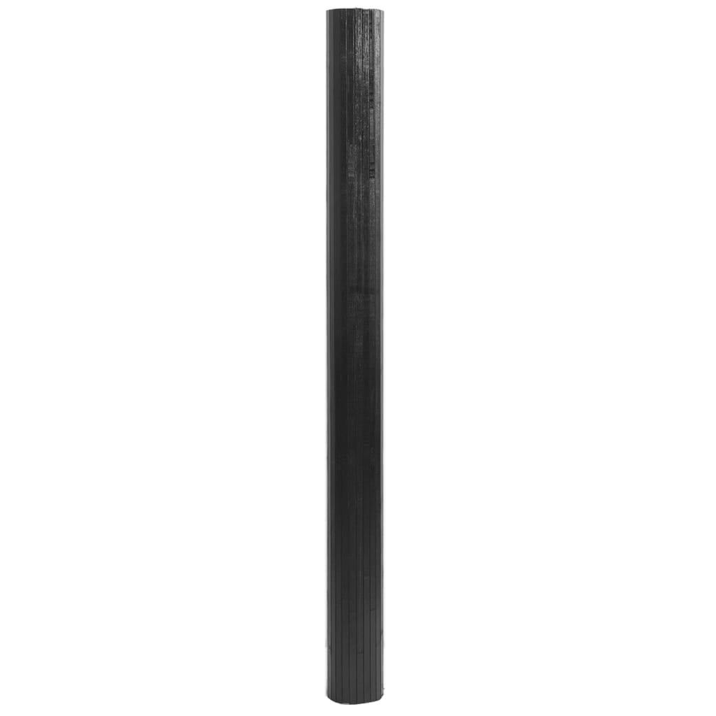 Tepih pravokutni sivi 80 x 500 cm od bambusa