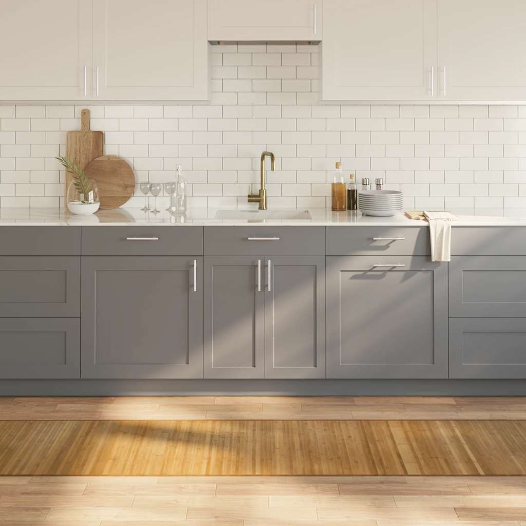 Tepih pravokutni prirodni 60 x 300 cm od bambusa