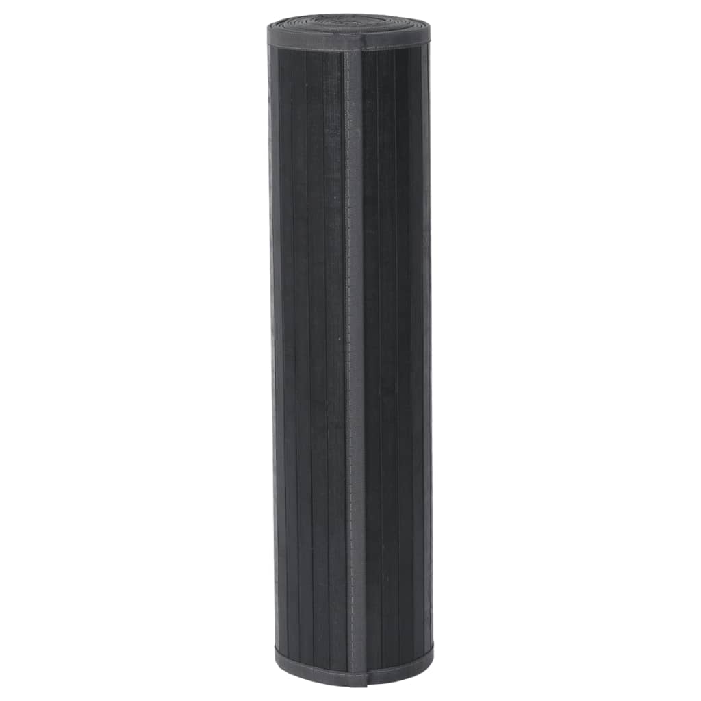 Tepih pravokutni sivi 60 x 300 cm od bambusa