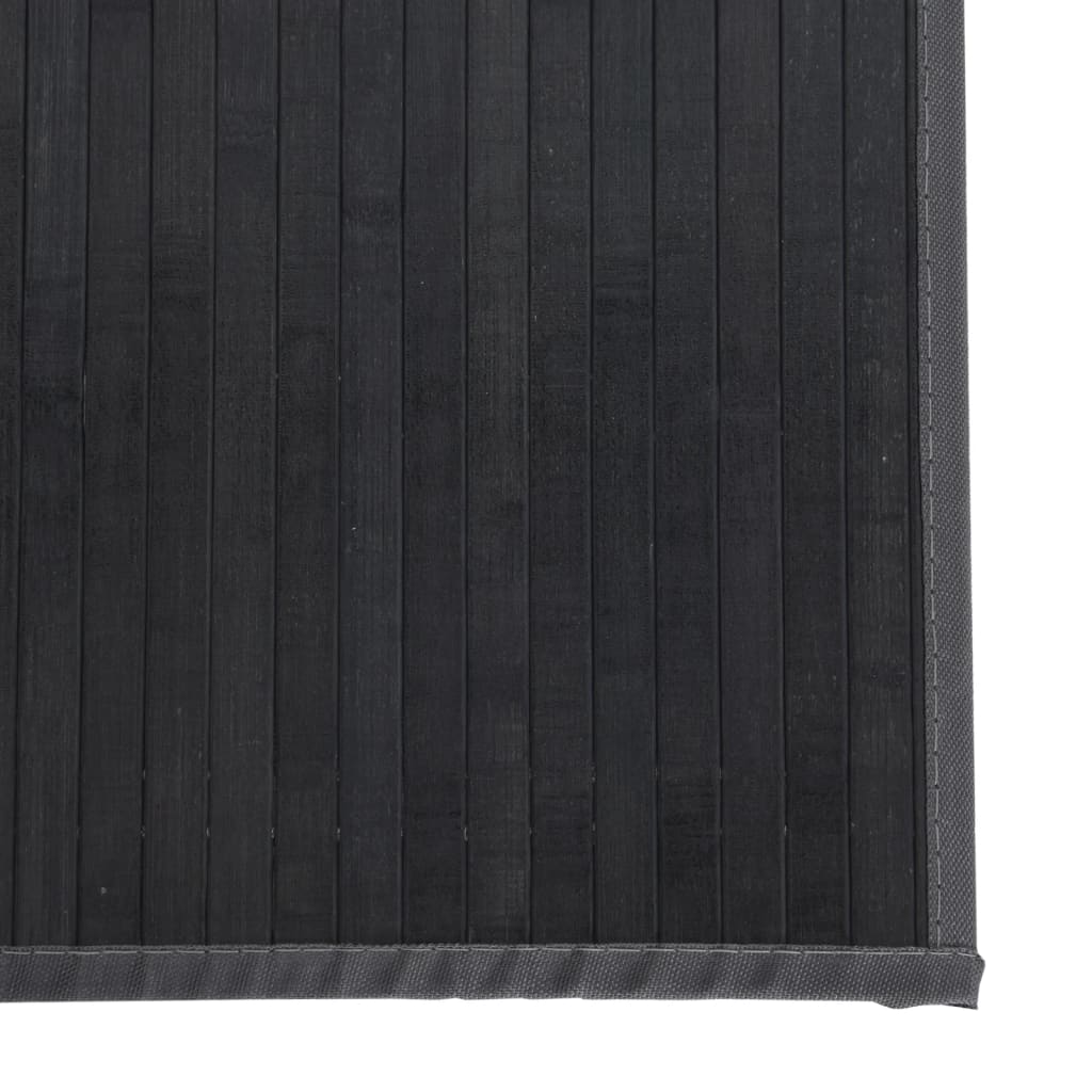 Pravokutni tepih sivi 70x100 cm bambus