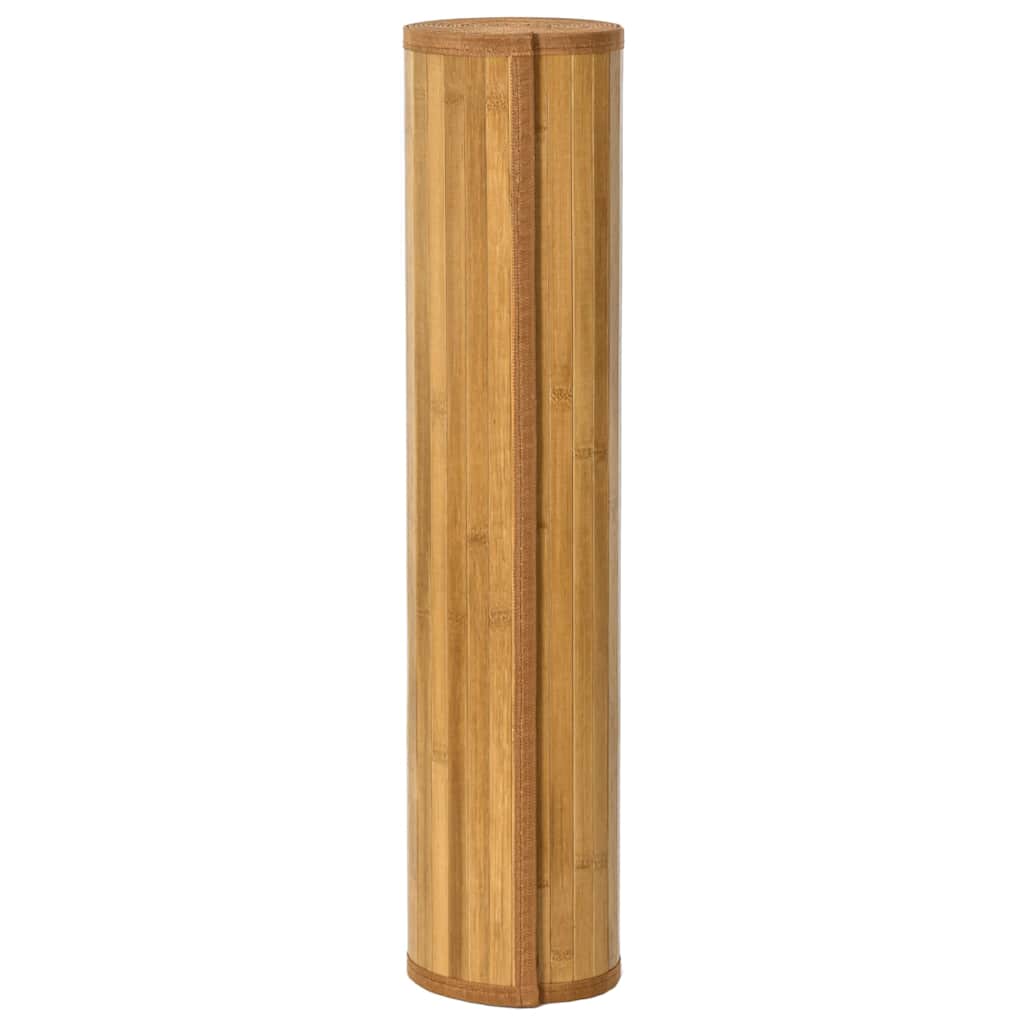 Tepih pravokutni prirodni 80 x 100 cm od bambusa