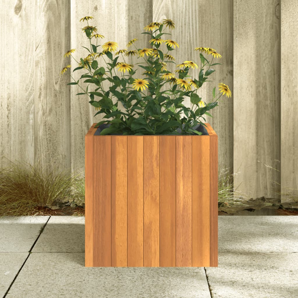 Vrtna sadilica 35 x 35 x 35 cm od masivnog bagremovog drva