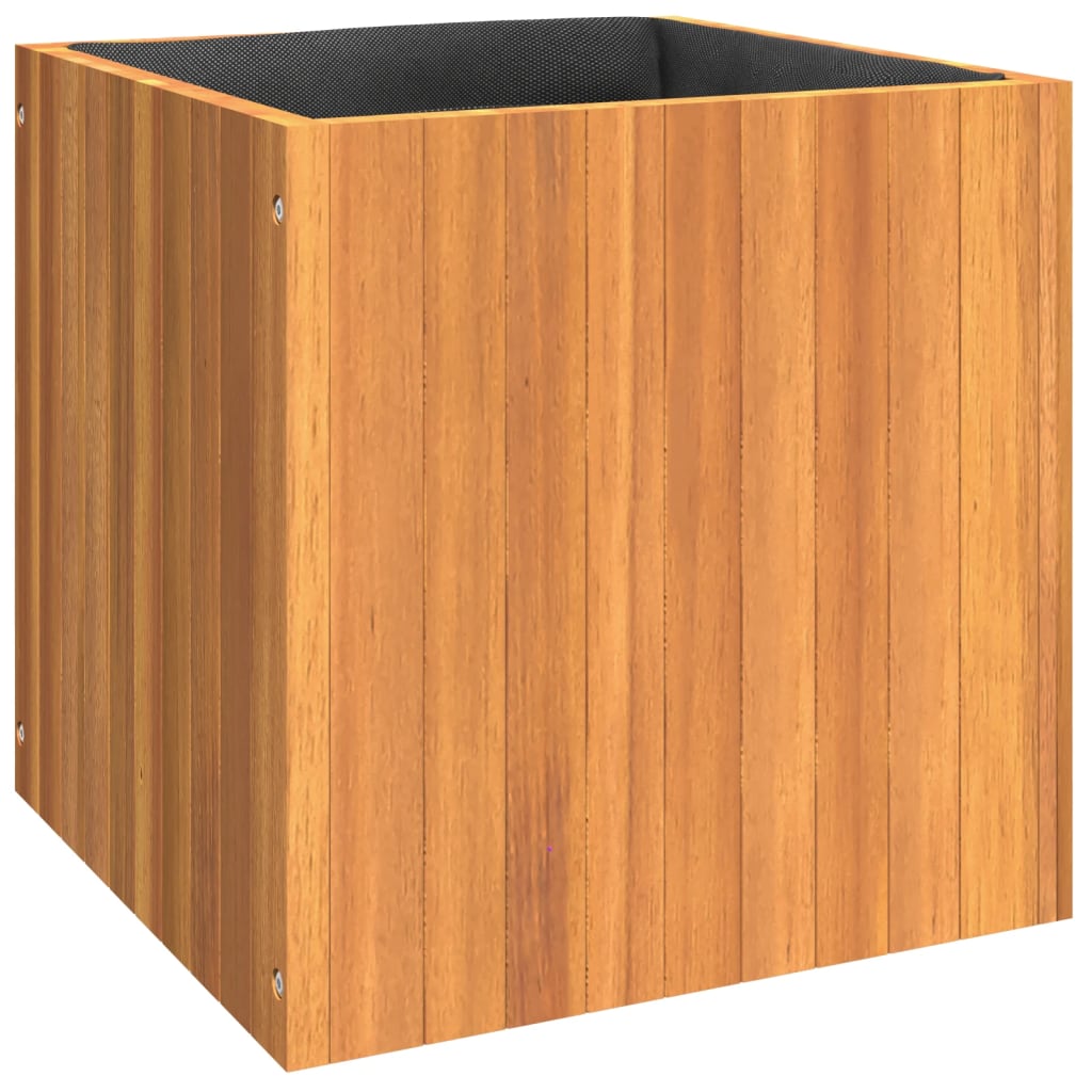 Vrtna sadilica 45 x 45 x 45 cm od masivnog bagremovog drva