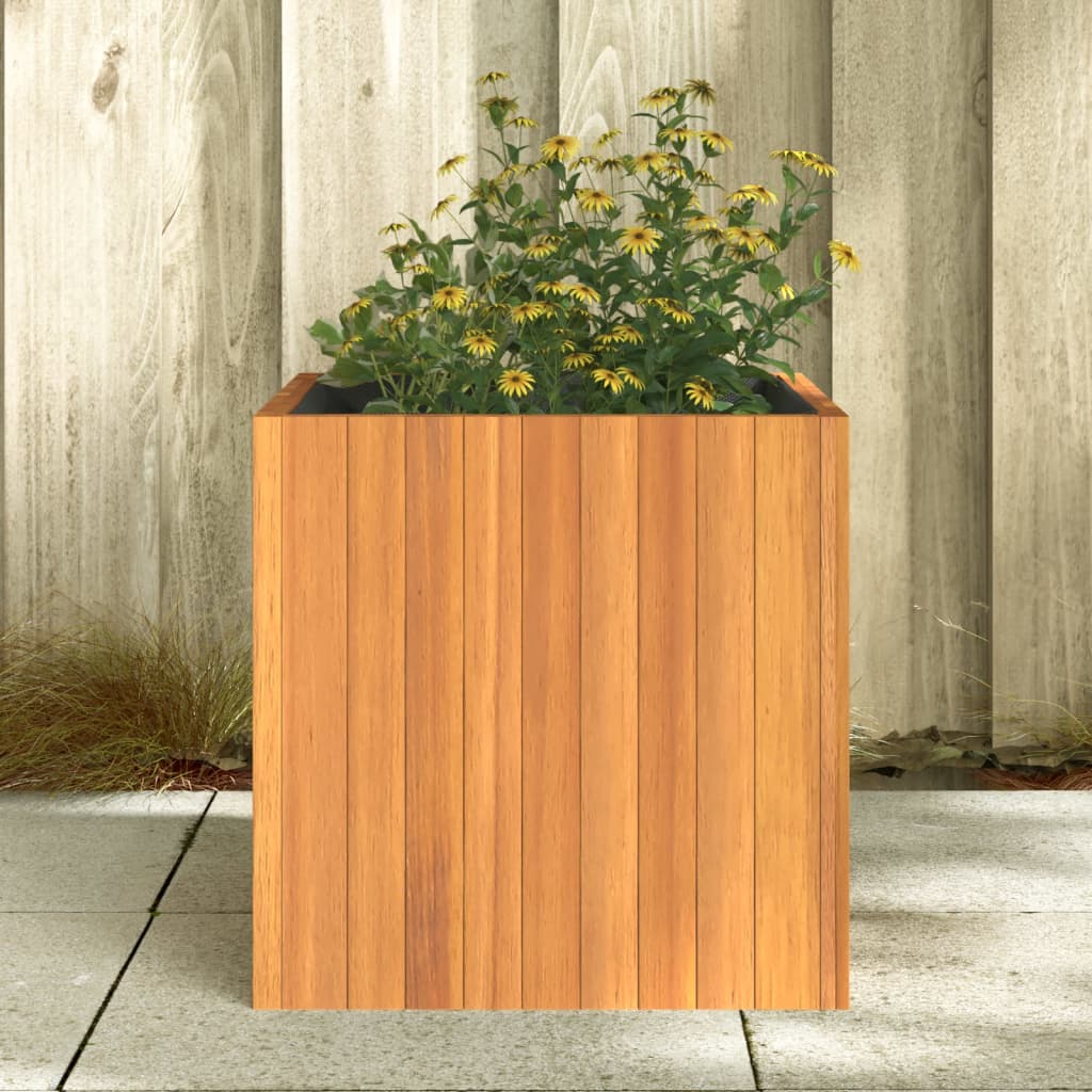 Vrtna sadilica 45 x 45 x 45 cm od masivnog bagremovog drva