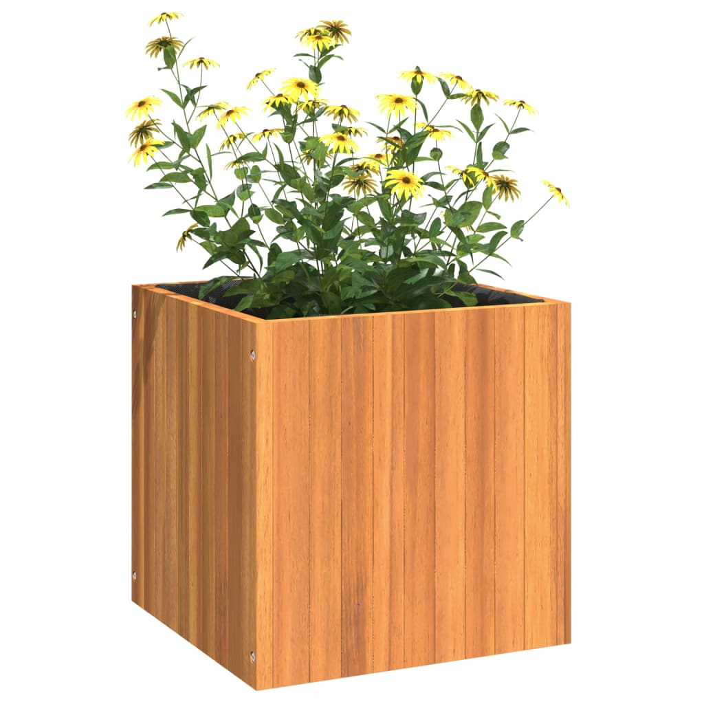 Vrtna sadilica 45 x 45 x 45 cm od masivnog bagremovog drva