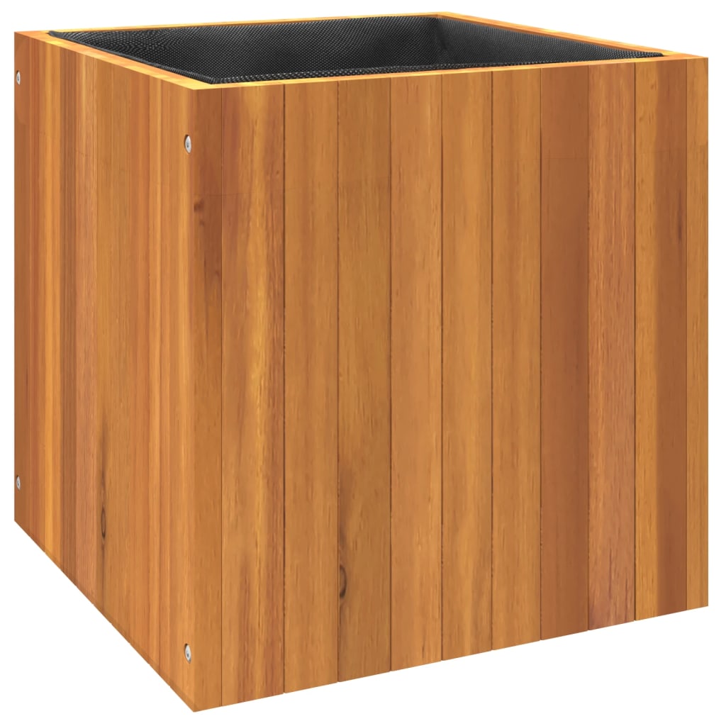 Vrtna sadilica 45 x 45 x 45 cm od masivnog bagremovog drva