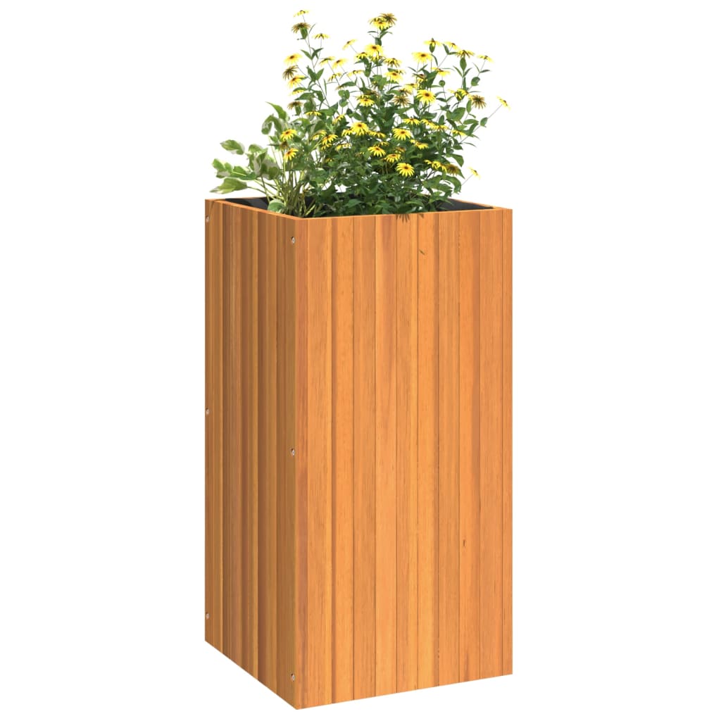 Vrtna sadilica 45 x 45 x 90 cm od masivnog bagremovog drva