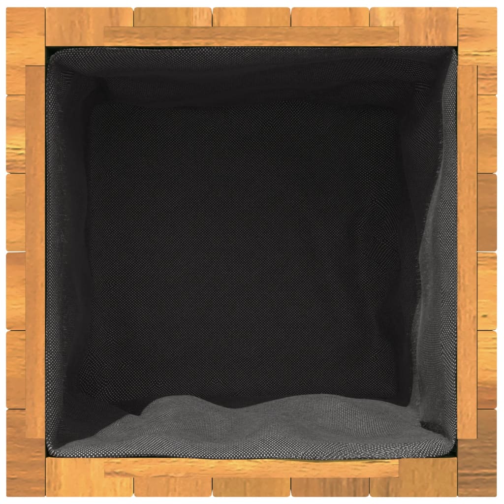 Vrtna sadilica 45 x 45 x 90 cm od masivnog bagremovog drva