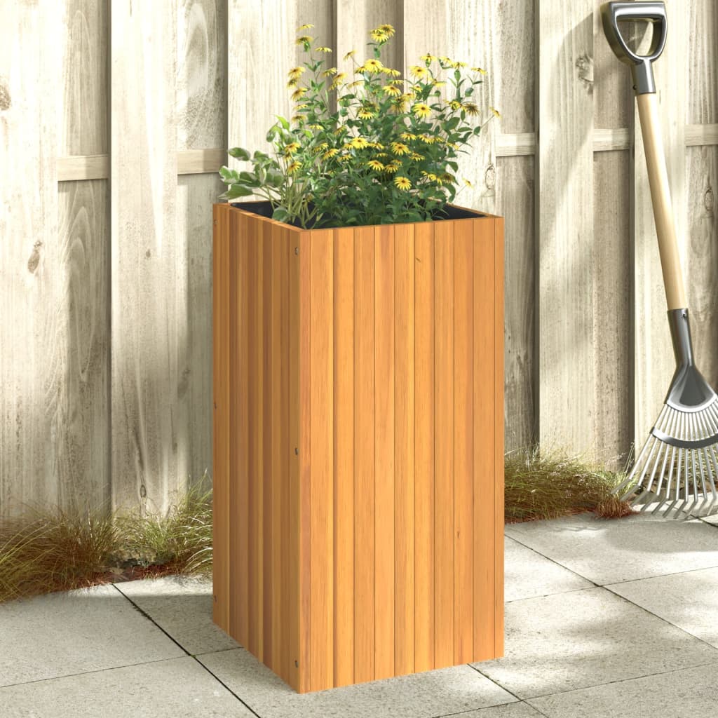 Vrtna sadilica 45 x 45 x 90 cm od masivnog bagremovog drva