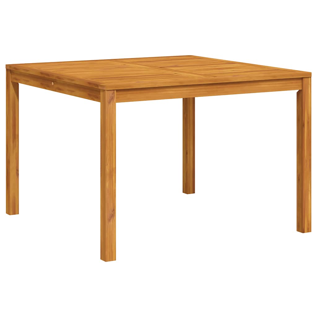 Vrtni blagovaonski stol 110x110x75 cm masivno bagremovo drvo