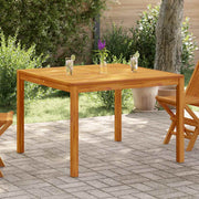 Vrtni blagovaonski stol 110x110x75 cm masivno bagremovo drvo