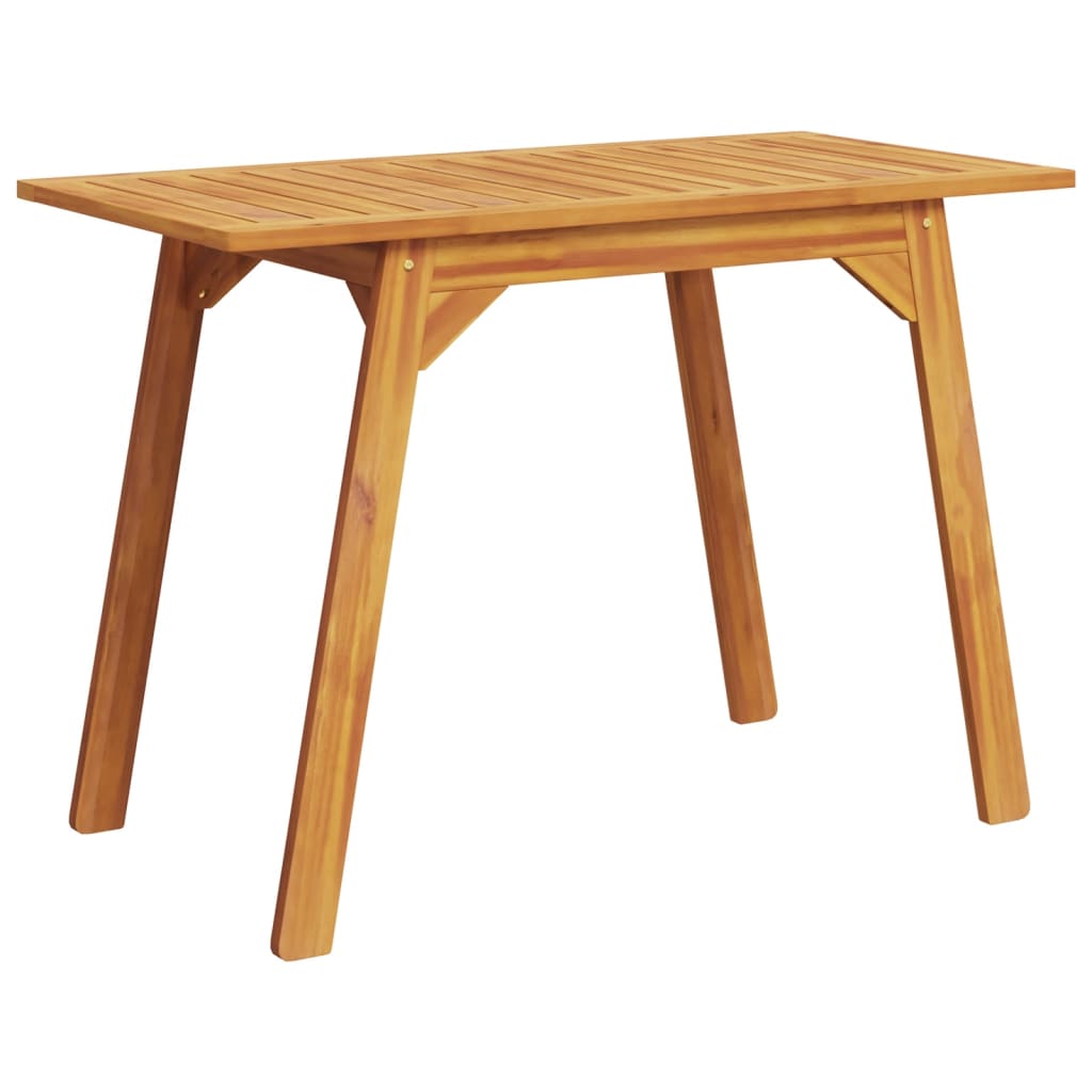 Vrtni blagovaonski stol 110 x 56 x 75 cm masivno bagremovo drvo