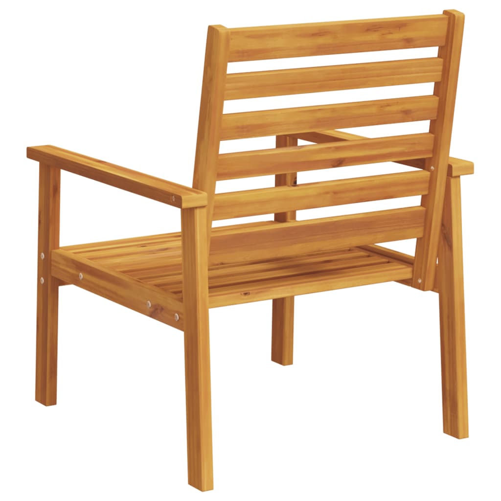 Vrtna stolica 2 kom 66,5x65x81 cm od masivnog bagremovog drva