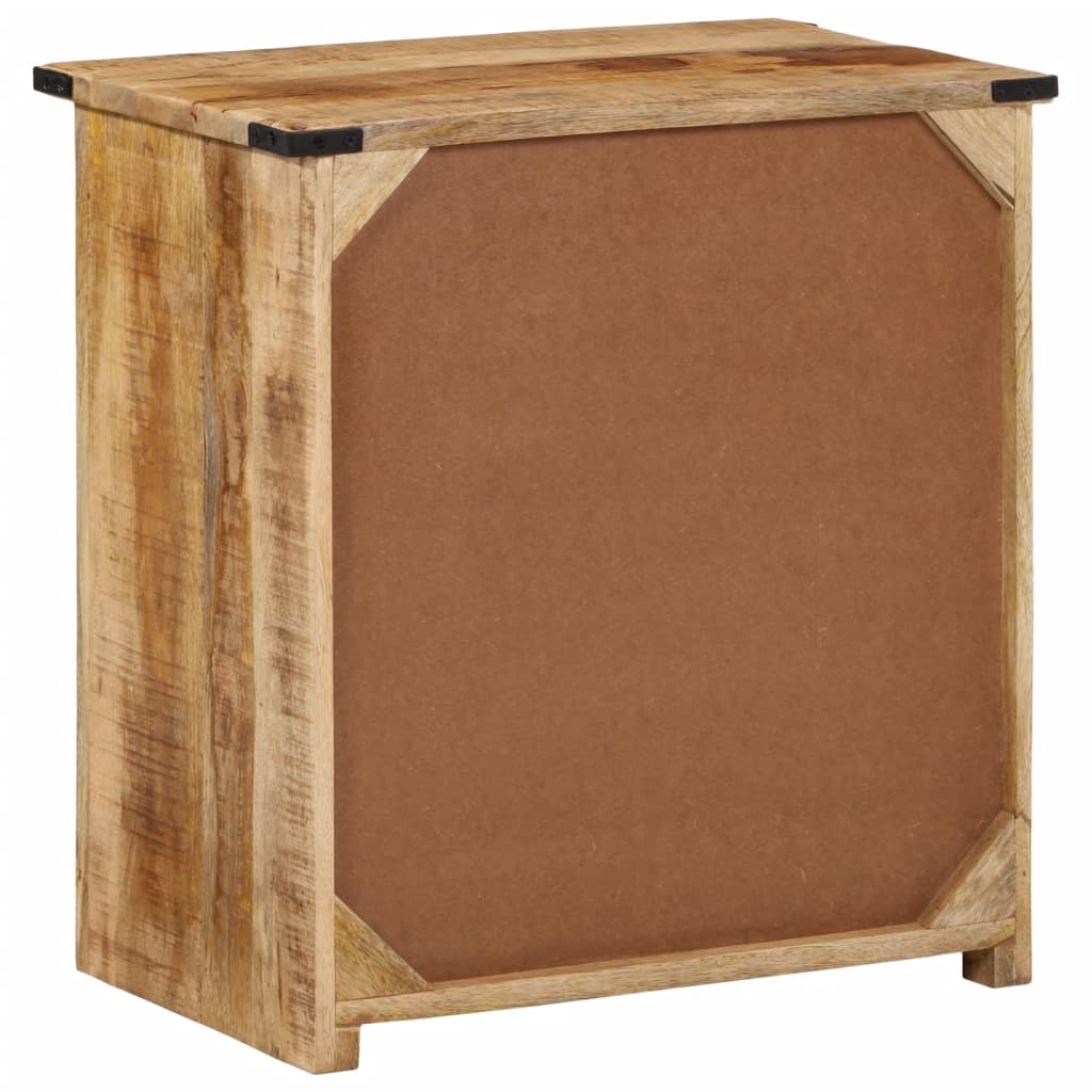 Komoda s 3 ladice 55 x 35 x 60 cm od masivnog drva manga