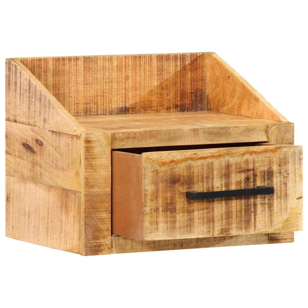Noćni ormar s ladicama Smeđa 40 x 30 x 30 cm Čvrsto drvo manga