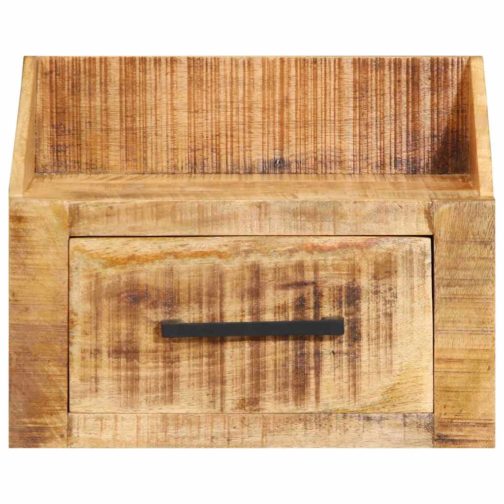 Noćni ormar s ladicama Smeđa 40 x 30 x 30 cm Čvrsto drvo manga