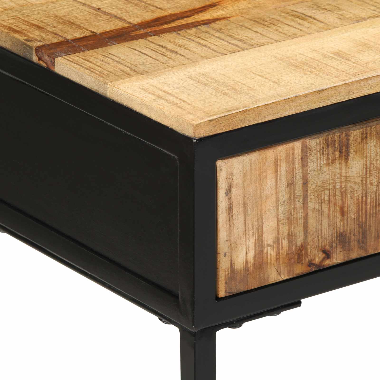 Konzolna stolica s ladicama s pohranom Smeđa 100 x 55 x 89.5 cm