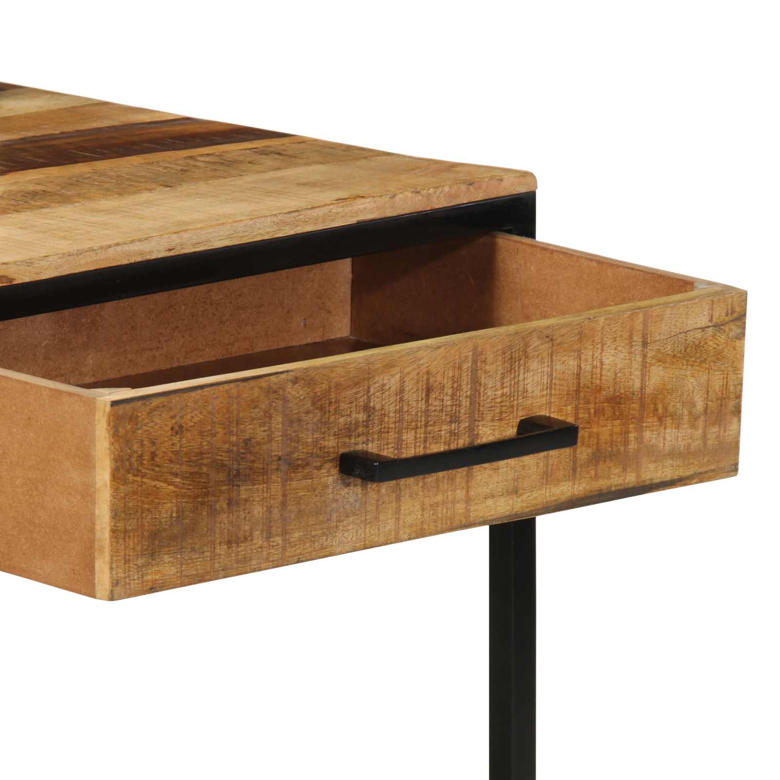 Konzolna stolica s ladicama s pohranom Smeđa 100 x 55 x 89.5 cm