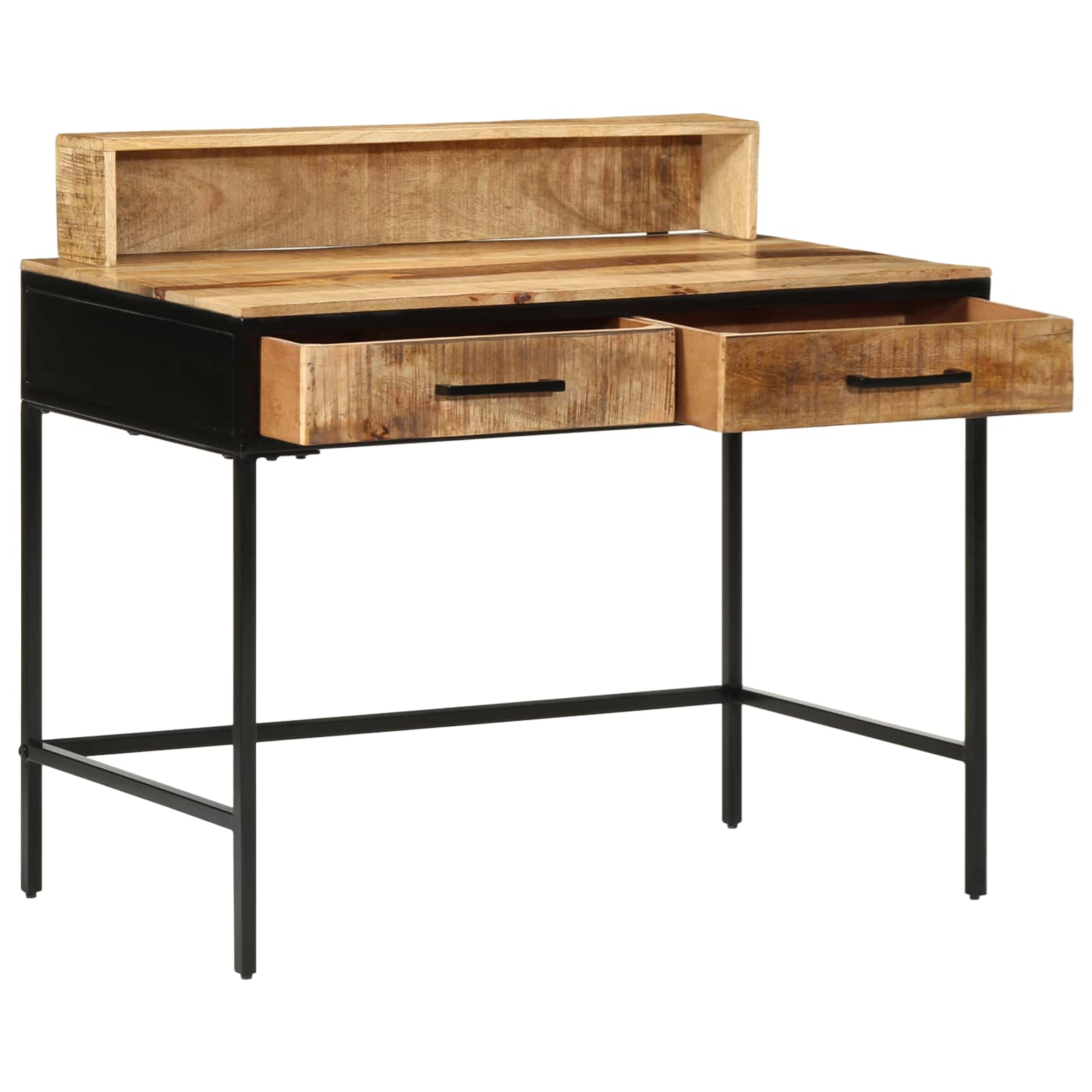 Konzolna stolica s ladicama s pohranom Smeđa 100 x 55 x 89.5 cm