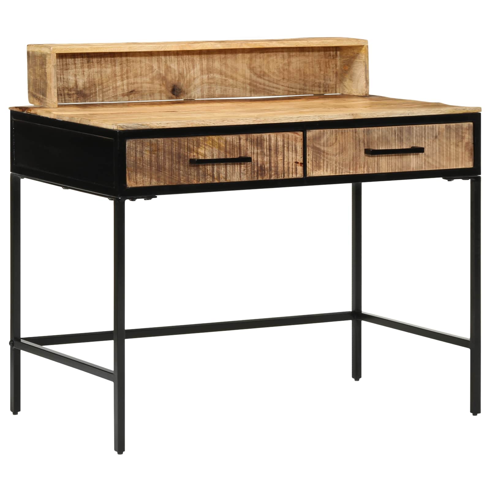 Konzolna stolica s ladicama s pohranom Smeđa 100 x 55 x 89.5 cm