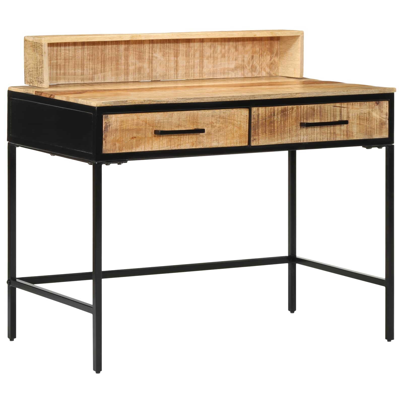 Konzolna stolica s ladicama s pohranom Smeđa 100 x 55 x 89.5 cm
