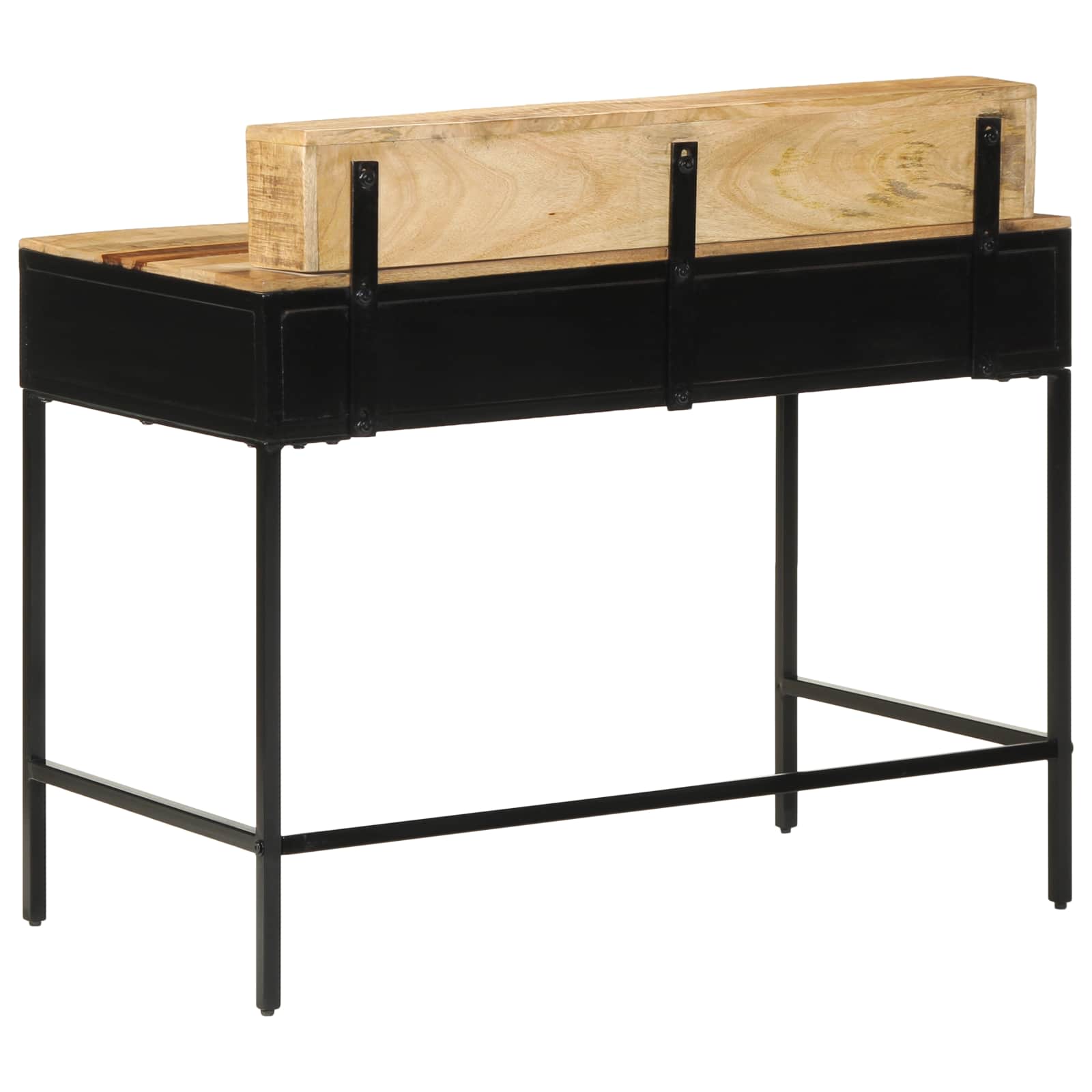 Konzolna stolica s ladicama s pohranom Smeđa 100 x 55 x 89.5 cm