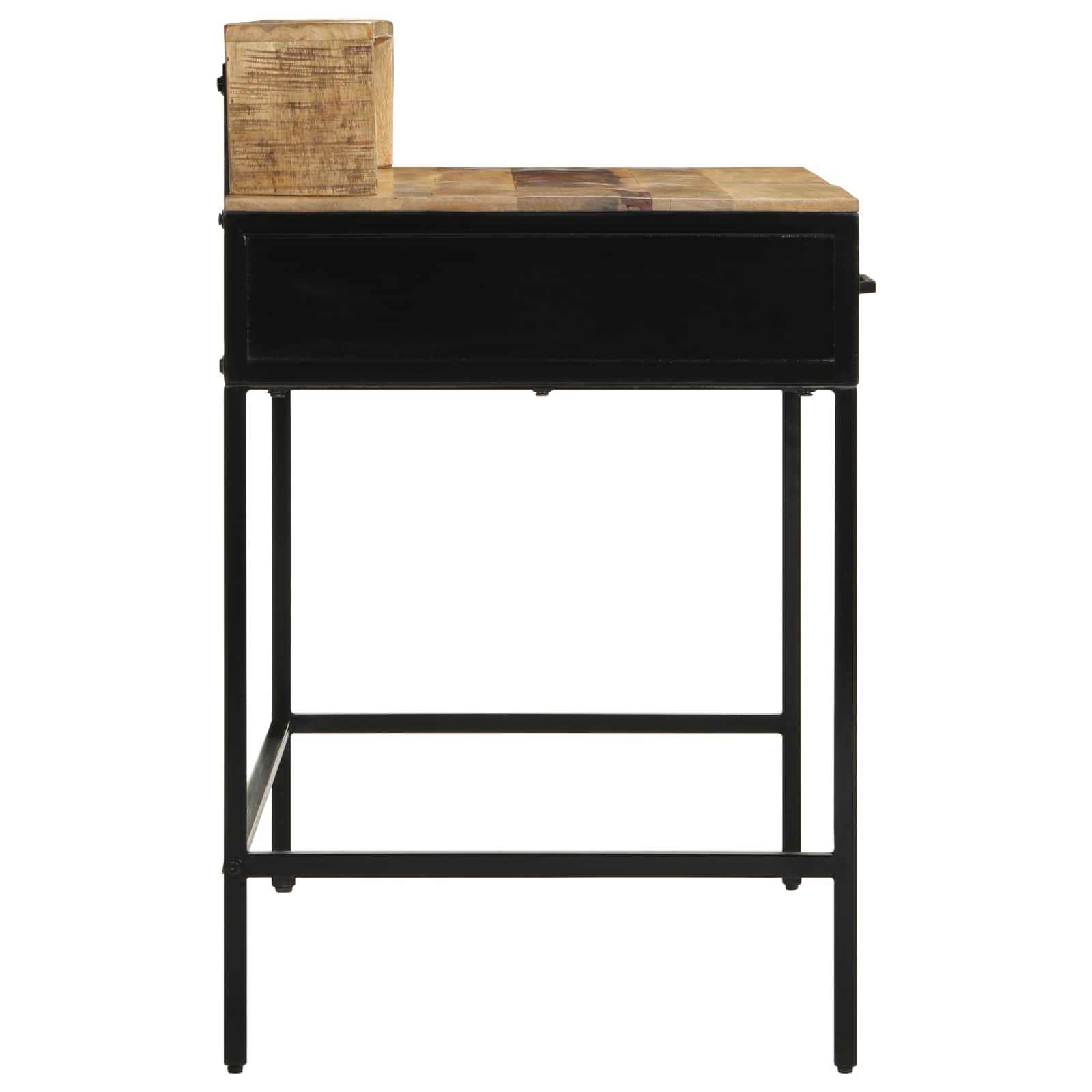 Konzolna stolica s ladicama s pohranom Smeđa 100 x 55 x 89.5 cm