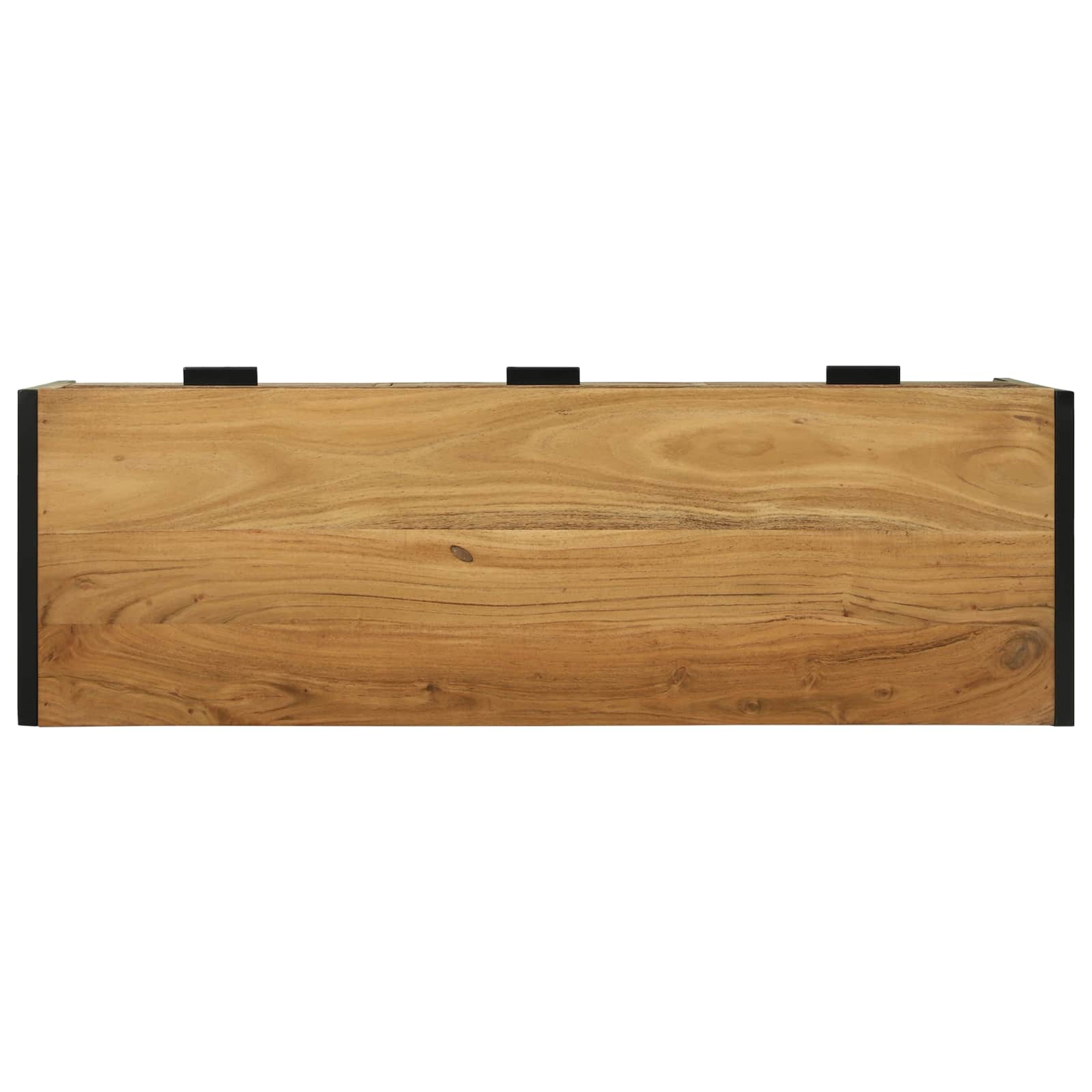 TV ormar s ladicama Smeđa 100 x 35 x 50 cm Čvrsto drvo akacije