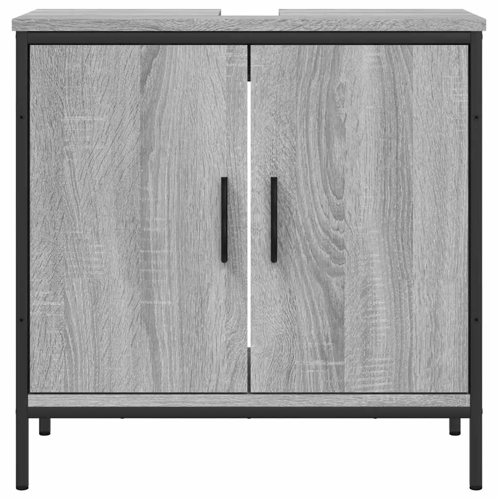 Ormarić za umivaonik boja hrasta 60x30x60 cm konstruirano drvo