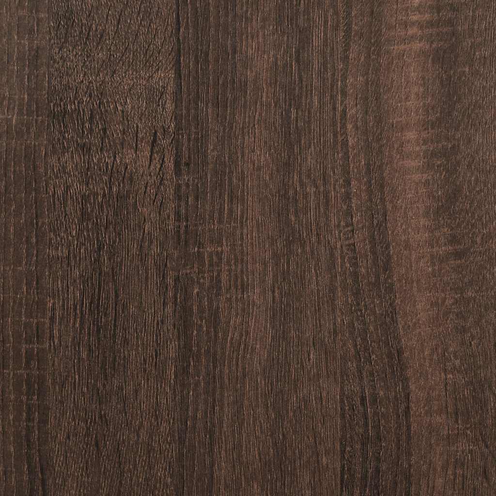 Ormarić za umivaonik smeđa boja hrasta 80 x 30 x 60 cm drveni