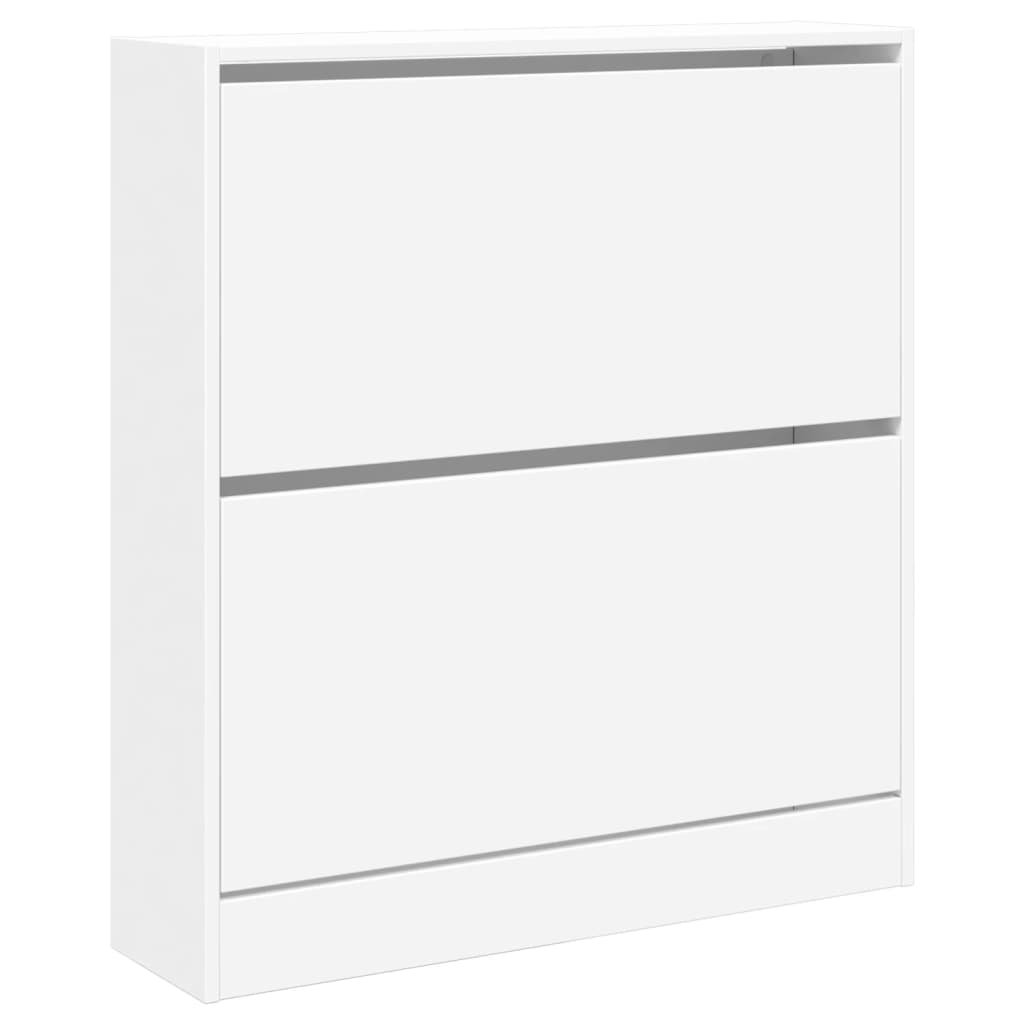 Ormarić za cipele bijeli 80x21x87,5 cm od konstruiranog drva