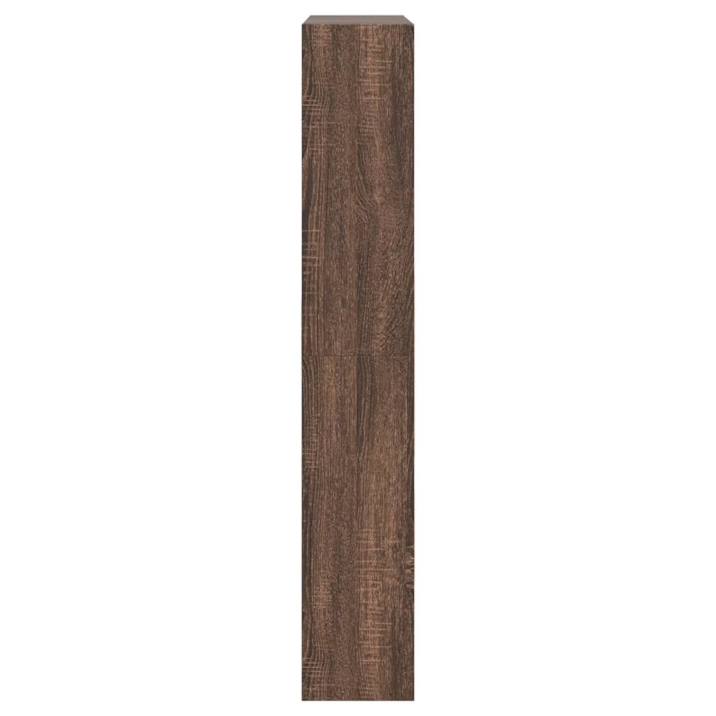 Ormarić za cipele hrast smeđi 80x21x125,5 cm konstruirano drvo