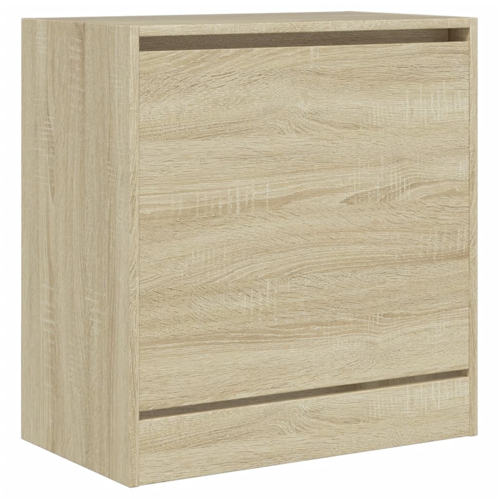 Ormarić za cipele boja hrasta 60x34x63,5 cm konstruirano drvo