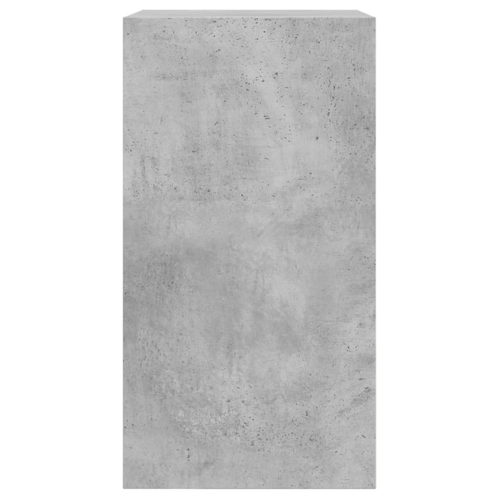 Ormarić za cipele boja betona 60x34x63,5 cm konstruirano drvo