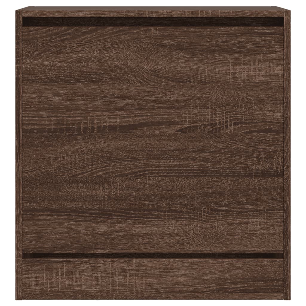 Ormarić za cipele boja hrasta 60x34x63,5 cm konstruirano drvo