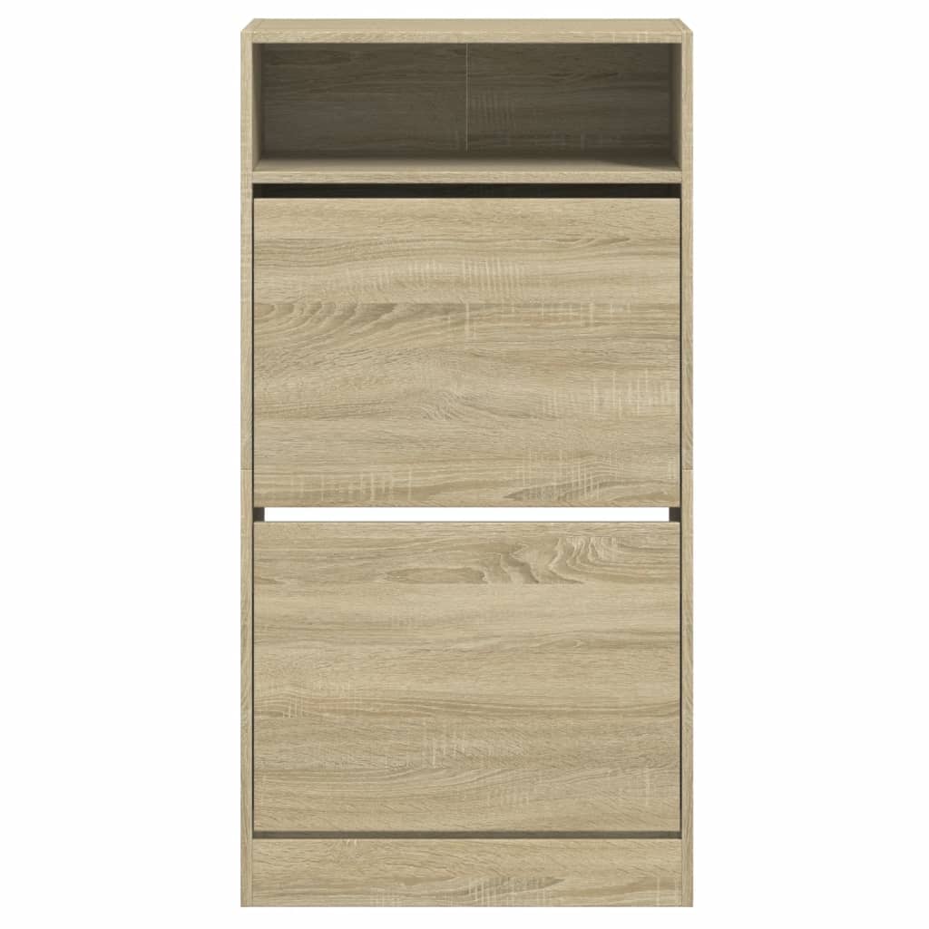 Ormarić za cipele boja hrasta 60x34x116 cm konstruirano drvo