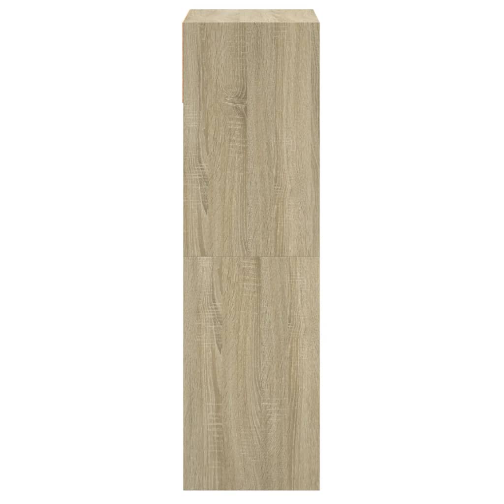Ormarić za cipele boja hrasta 60x34x116 cm konstruirano drvo