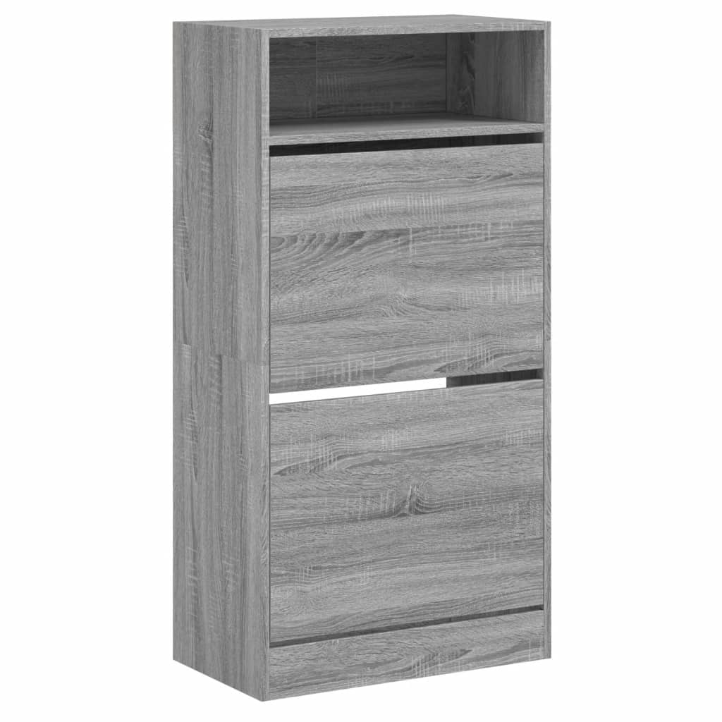 Ormarić za cipele boja hrasta 60x34x116 cm konstruirano drvo