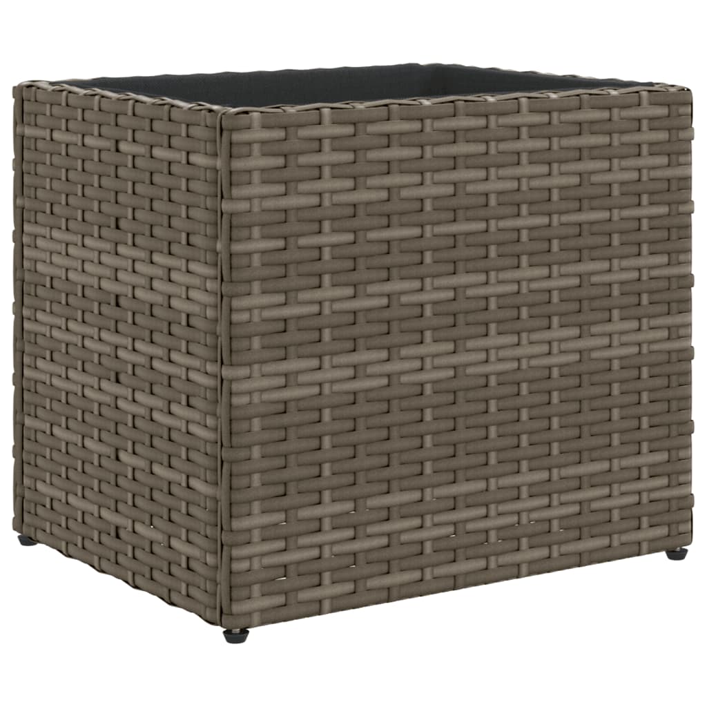 Vrtna sadilica siva 36 x 30 x 32 cm od poliratana
