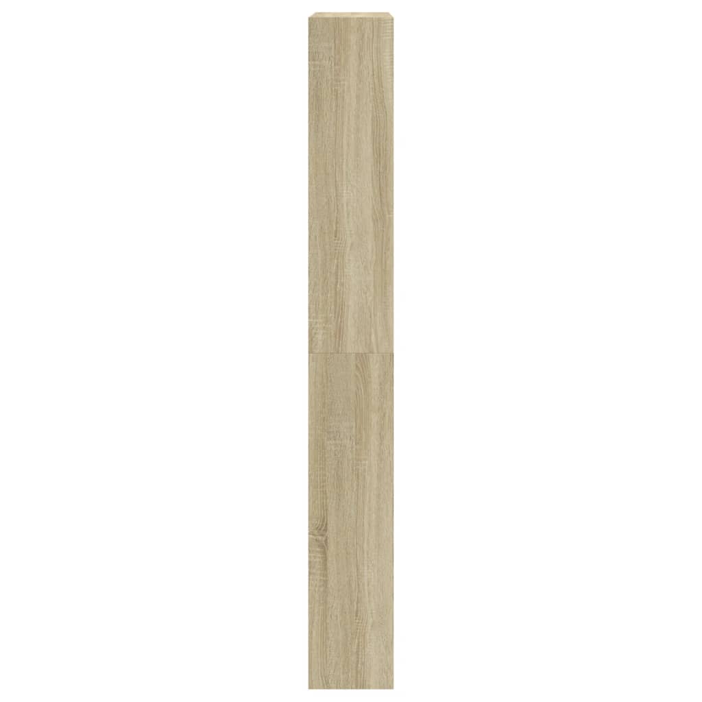Ormarić za cipele s 4 ladice boja hrasta 80 x 21 x 163,5 cm