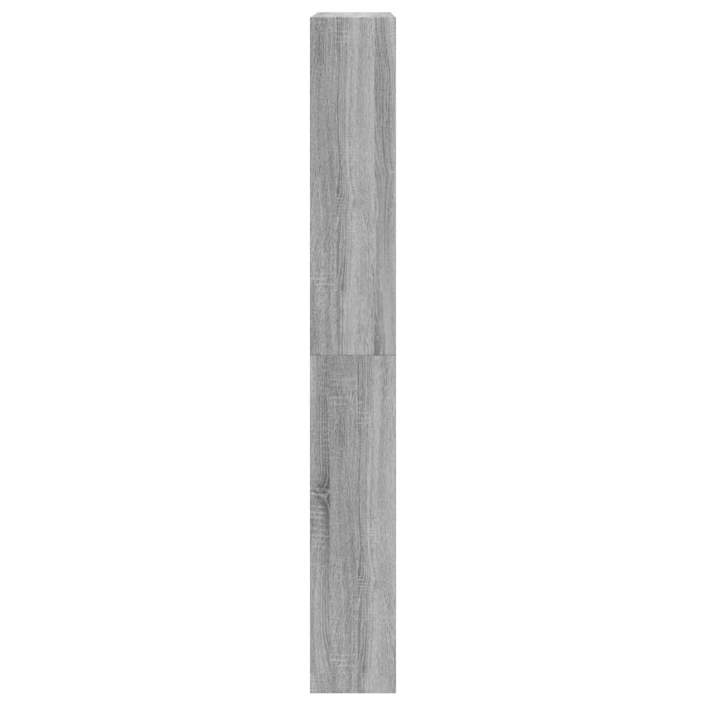 Ormarić za cipele s 4 ladice siva boja hrasta 80x21x163,5 cm