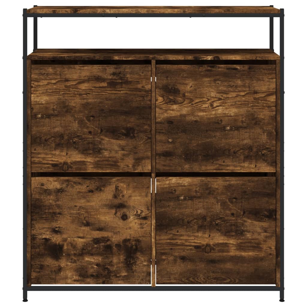 Ormarić za cipele s 4 ladice boja hrasta 100x34x112 cm