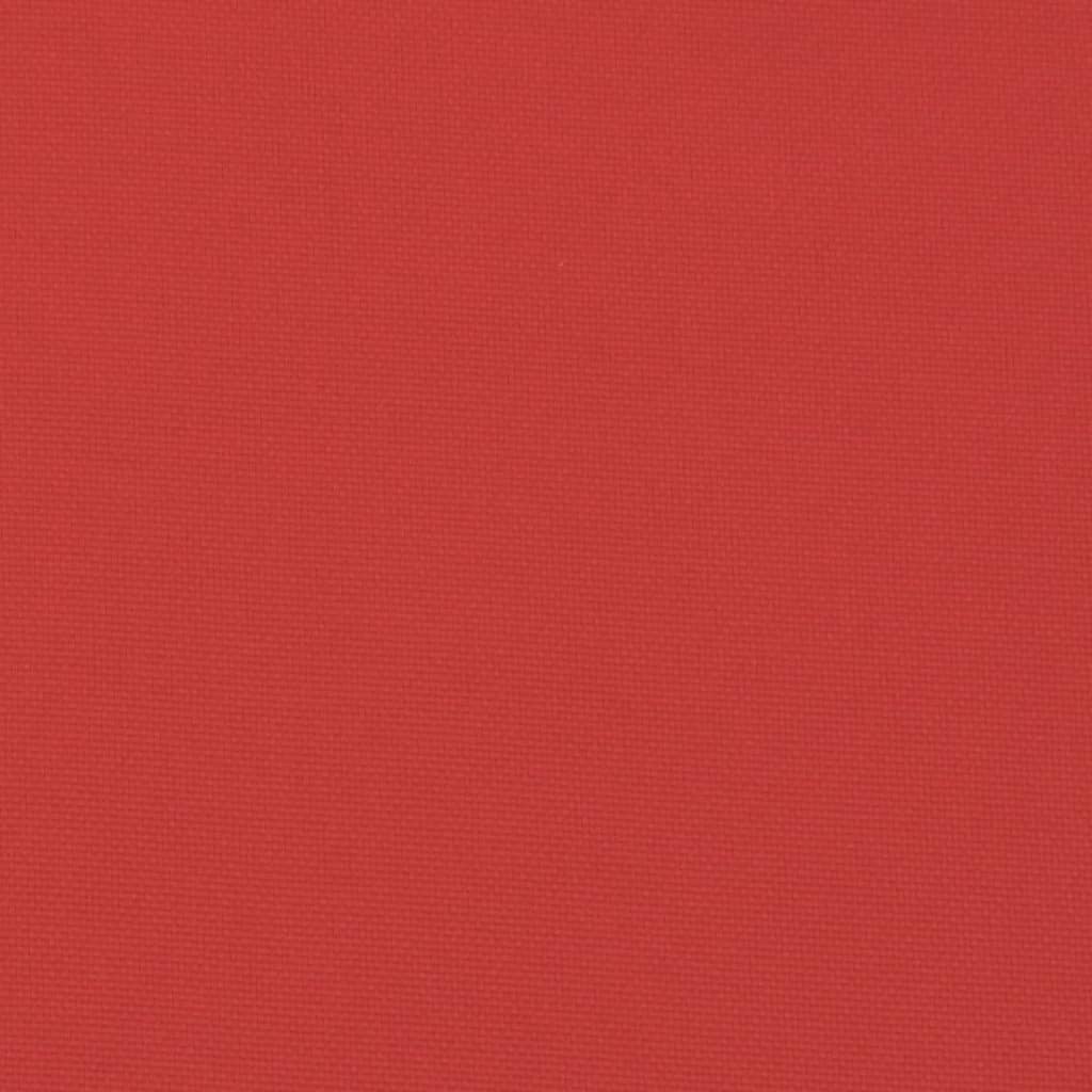 Jastuci za stolicu s visokim naslonom 4 kom crveni od tkanine