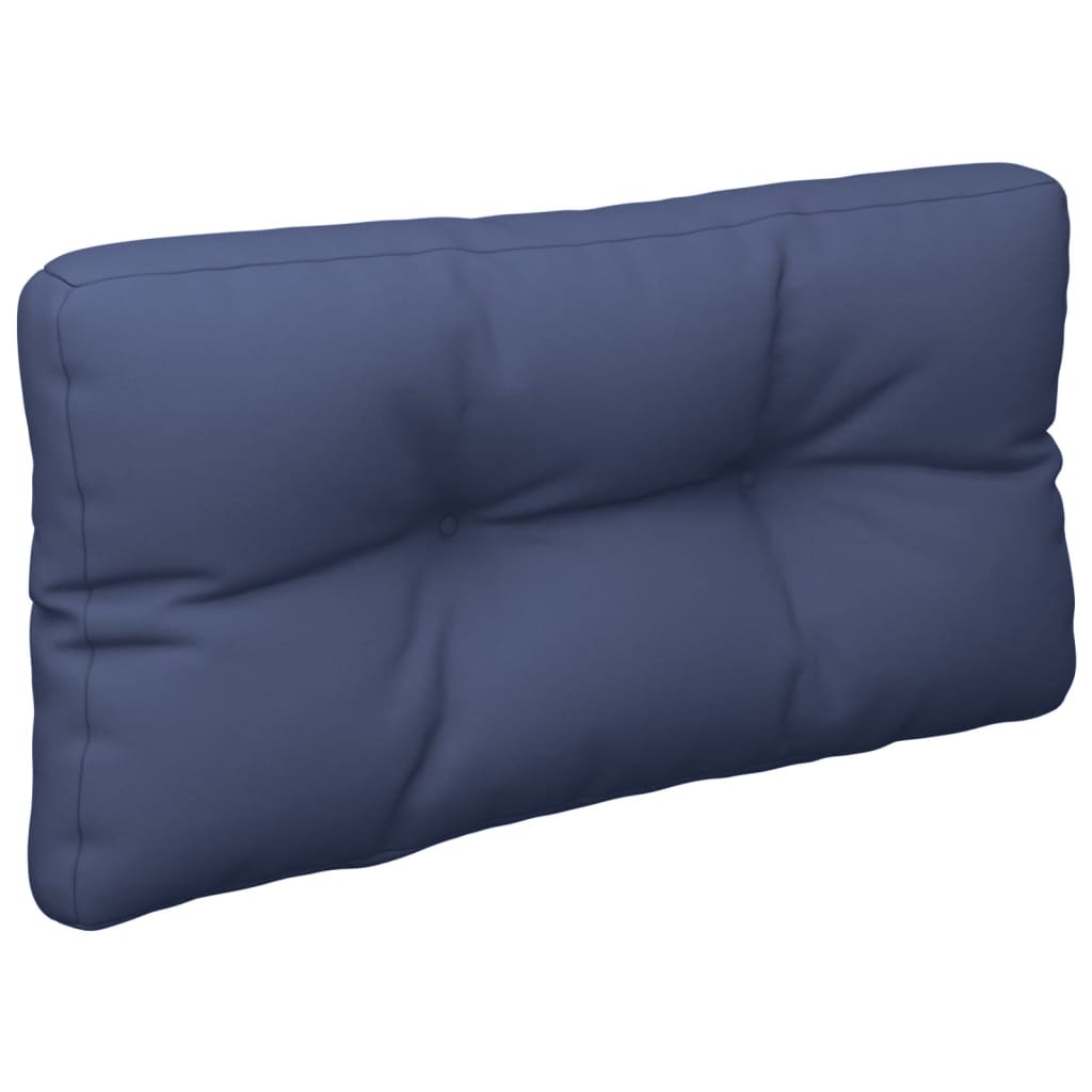 Jastuk za palete modri 70x40x12 cm od tkanine Oxford