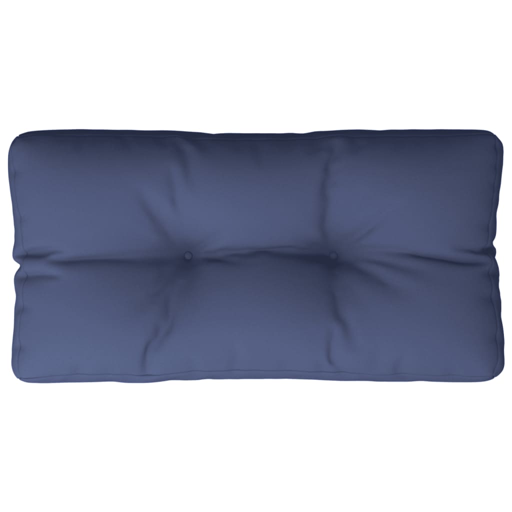 Jastuk za palete modri 70x40x12 cm od tkanine Oxford