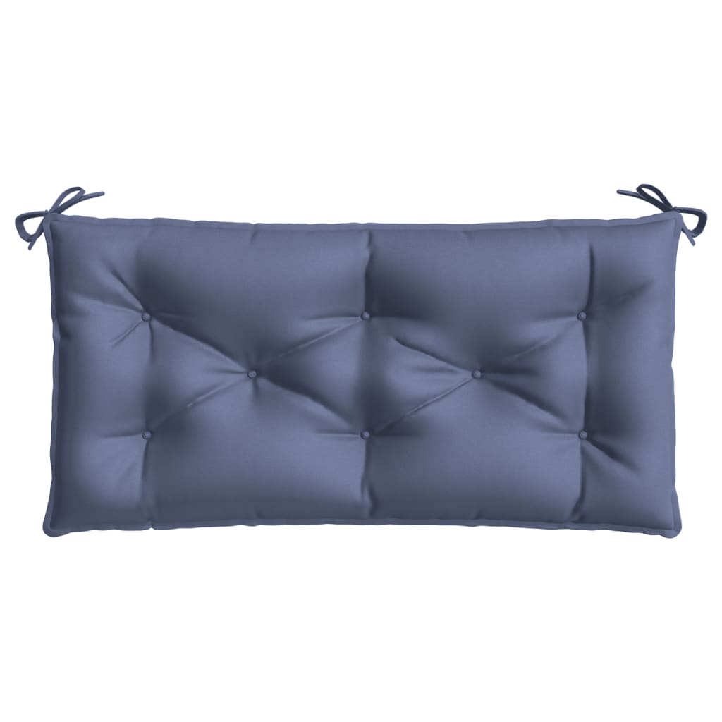 Jastuk za vrtnu klupu modri 110x50x7 cm tkanine Oxford