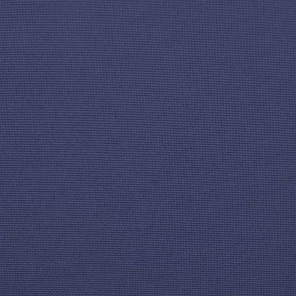 Jastuk za vrtnu klupu modri 110x50x7 cm tkanine Oxford